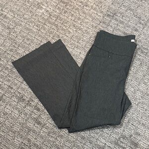 Dana Buchman Charcoal Flare Pants